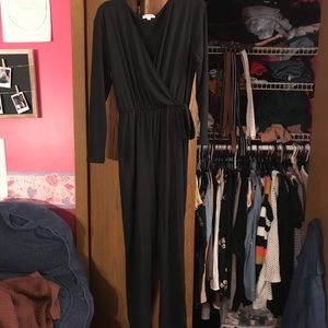 Black jumpsuit